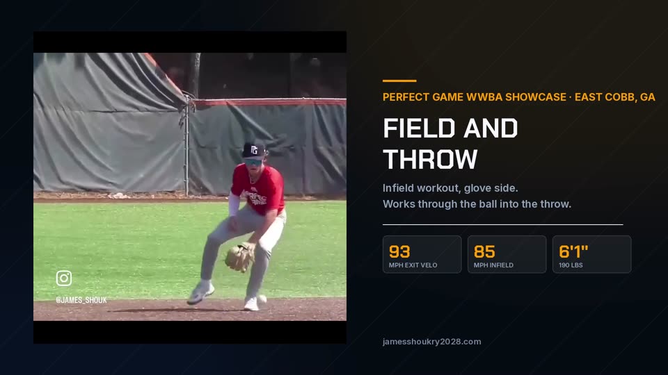 3B Defense - Field and Throw, Glove Side